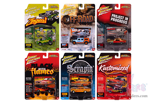 Round 2 Johnny Lightning - Street Freaks 2025 Release 1 Set A (1/64 scale diecast model car, Asstd.) JLSF027/48A MAP: $9.49