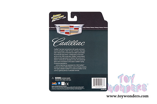 Round 2 Johnny Lightning - Cadillac&reg; Coroner (1959, 1/64 scale diecast model car, Green/Black) JLSP100/24