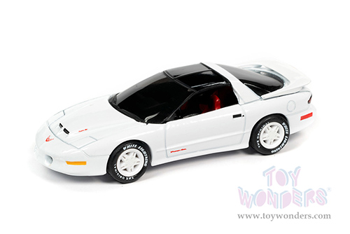 Round 2 Johnny Lightning - Classic Gold Collection | Pontiac&reg; Firebird&reg; T/A WS6 (1996, 1/64 scale diecast model car, Bright White) JLSP149/24B