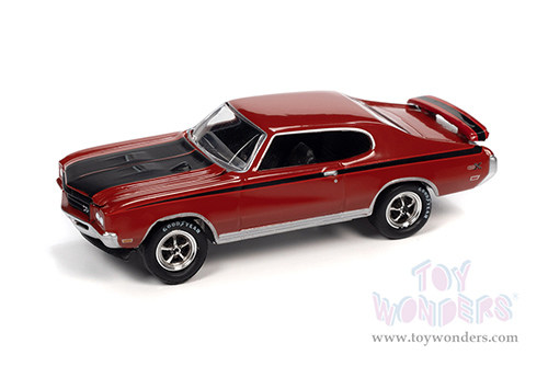 Round 2 Johnny Lightning - Muscle Cars U.S.A. | Buick&reg; GSX Hardtop Class of 1971 (1971, 1/64 scale diecast model car, Fire Red/Black) JLSP151/24A