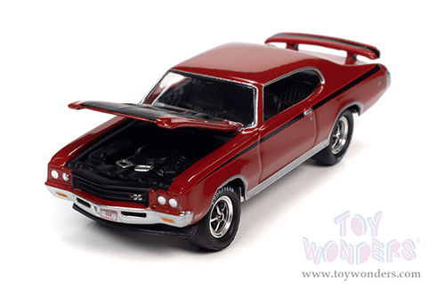 Round 2 Johnny Lightning - Muscle Cars U.S.A. | Buick&reg; GSX Hardtop Class of 1971 (1971, 1/64 scale diecast model car, Fire Red/Black) JLSP151/24A