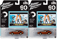Round 2 Johnny Lightning - Pop Culture Series | James Bond 007 Lotus Turbo Esprit - For Your Eyes Only (1980, 1/64 scale diecast model car, Copper Fire) JLSP235/24 