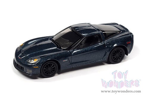 Round 2 Johnny Lightning - Classic Gold 2022 Release 2 Set B | Chevrolet&reg; Corvette&reg; Z06 (1982, 1/64 scale diecast model car, Supersonic Blue Metallic) JLSP245/24B