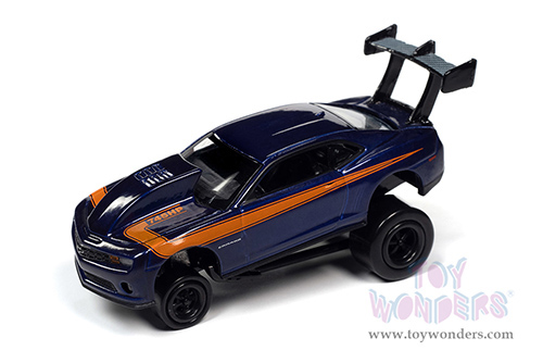 Round 2 Johnny Lightning - Street Freaks | Chevrolet® Camaro - Zingers (1/64 scale diecast model car, Blue) JLSP250/24B MAP: $7.99