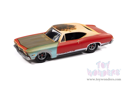 Round 2 Johnny Lightning - Street Freaks | Chevrolet® Chevelle™ SS™ 396 (Weathered) - Project in Progress™ (1968, 1/64 scale diecast model car, Matador Red) JLSP404/24A MAP: $8.99