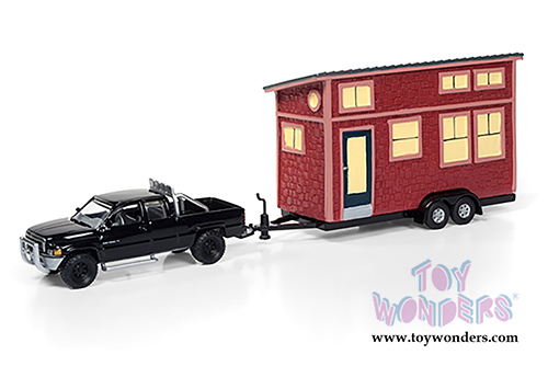 Round 2 Johnny Lightning - Tiny Houses Release 1 set A (1/64 scale diecast model car, Asstd.) JLTH001/24A