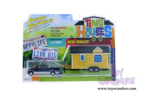 Round 2 Johnny Lightning - Tiny Houses Release 1 set A (1/64 scale diecast model car, Asstd.) JLTH001/24A