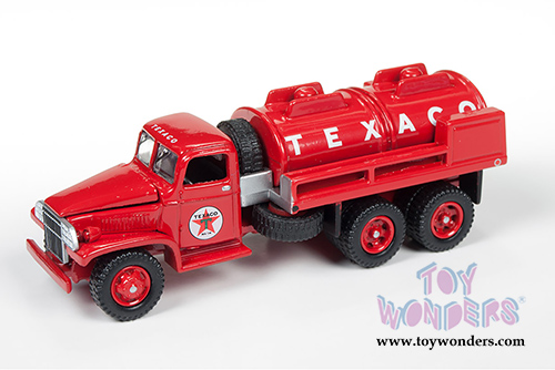 Round 2 Johnny Lightning - Texaco GMC&reg; CCKW 6x6 Tanker (1940, 1/64 scale diecast model car, Red) JLTX003/24