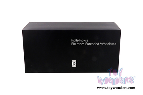 Kyosho/ACME - Rolls-Royce Phantom Extended Wheelbase Hardtop (1/18 scale diecast model car, Diamond Black) K08841DBK