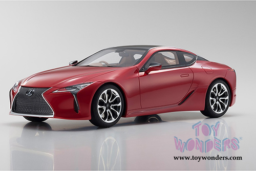 Kyosho Samurai - Lexus LC500 Hardtop (1/18 scale resin model car, Red) KSR18024R