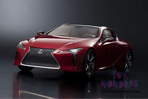 Kyosho Samurai - Lexus LC500 Hardtop (1/18 scale resin model car, Red) KSR18024R