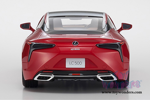 Kyosho Samurai - Lexus LC500 Hardtop (1/18 scale resin model car, Red) KSR18024R