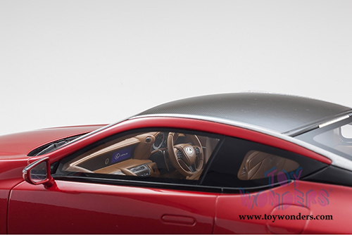 Kyosho Samurai - Lexus LC500 Hardtop (1/18 scale resin model car, Red) KSR18024R