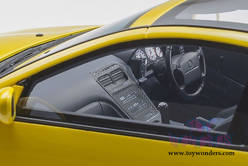 Kyosho Samurai - Nissan Fairlady Z Version R 2by2 (1/18 scale resin model car, Yellow) KSR18028Y