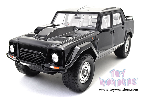 Kyosho Samurai - Lamborghini LM002 SUV (1/18 scale resin model car, Black) KSR18508BK