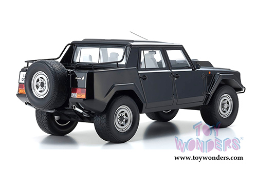 Kyosho Samurai - Lamborghini LM002 SUV (1/18 scale resin model car, Black) KSR18508BK