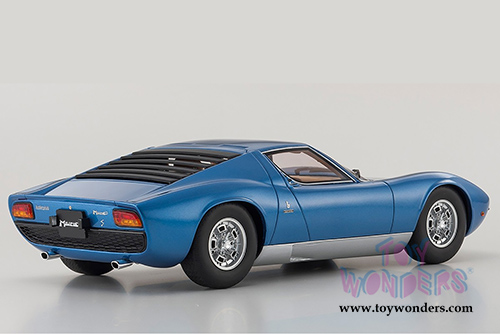 Kyosho Samurai - Lamborghini Miura P 400 S Coupe (1/18 scale resin model car, Blue) KSR18506BL