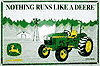 Show product details for Tin Sign: Nothing Runs Like A Deere M386