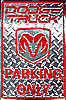 Show product details for Tin Sign: Dodge Truck Parking Only M391