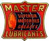 Tin Sign: Master Superior Motoroil Greases Lubricants M397