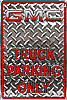 Tin Sign: GMC Truck Parking Only M496