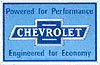 Show product details for Tin Sign: Chevrolet Powered for Performance M5