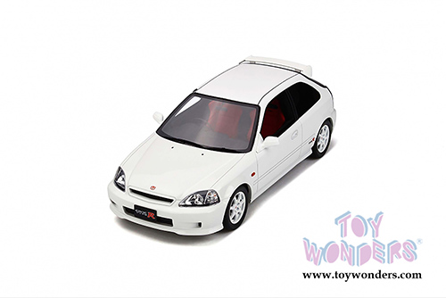 Ottomobile - Honda Civic Type R EK9 Coupe (1999, 1/18 scale resin model car, White) OT264