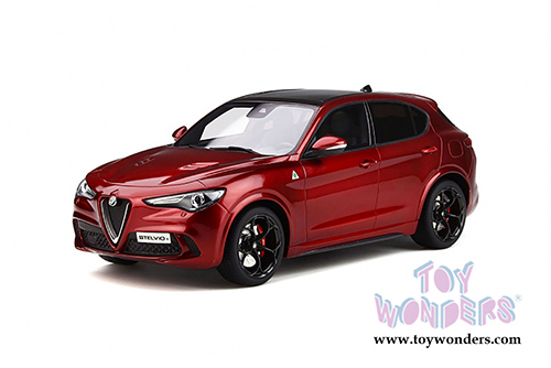Ottomobile - Alfa Romeo Stelvio Quadrifoglio (2017, 1/18 scale resin model car, Burgundy) OT285