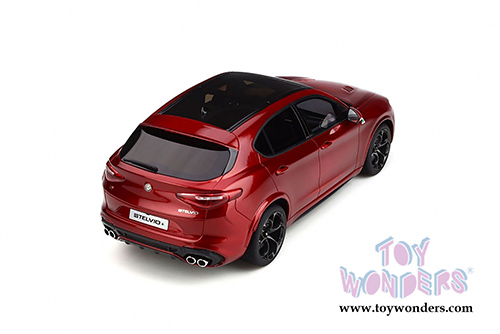 Ottomobile - Alfa Romeo Stelvio Quadrifoglio (2017, 1/18 scale resin model car, Burgundy) OT285