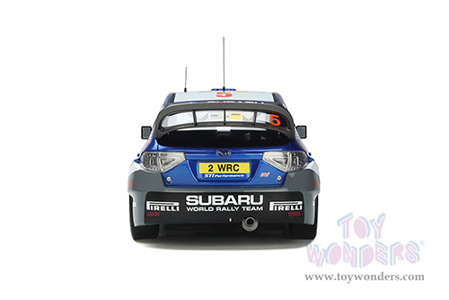 Ottomobile - Subaru Impreza 3 WRC #5 Petter Solberg Hardtop (2008, 1/18 scale resin model car, Blue) OT365