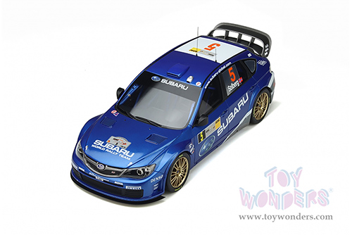 Ottomobile - Subaru Impreza 3 WRC #5 Petter Solberg Hardtop (2008, 1/18 scale resin model car, Blue) OT365