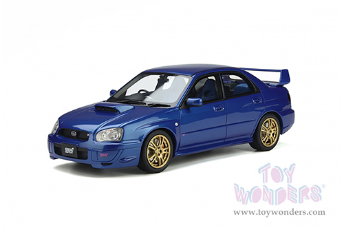 Ottomobile - Subaru Impreza 2 Ph.2 WRX STI Hardtop (2003, 1/18 scale resin model car, World Rally Blue Pearl) OT369