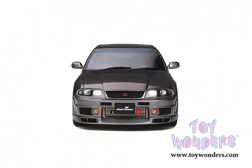 Ottomobile - Nissan Skyline GT-R "Grand Touring Car" by Omori Factory (BCNR33) (2016, 1/18 scale resin model car, Dark Grey) OT758