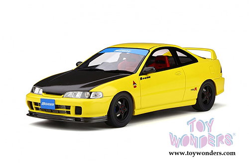 Ottomobile - Honda Integra DC2 Spoon (1998, 1/18 scale resin model car, Sunlight Yellow/Black) OT792
