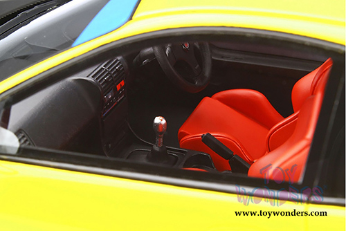 Ottomobile - Honda Integra DC2 Spoon (1998, 1/18 scale resin model car, Sunlight Yellow/Black) OT792