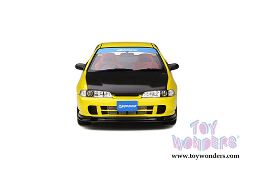 Ottomobile - Honda Integra DC2 Spoon (1998, 1/18 scale resin model car, Sunlight Yellow/Black) OT792