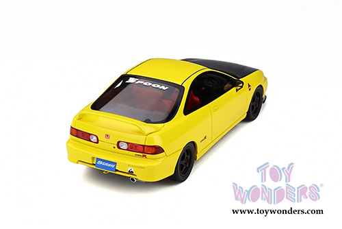 Ottomobile - Honda Integra DC2 Spoon (1998, 1/18 scale resin model car, Sunlight Yellow/Black) OT792