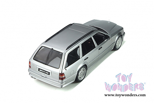 Ottomobile - Mercedes-Benz S124 E36 AMG Hardtop (1995, 1/18 scale resin model car, Brilliant Silver) OT889