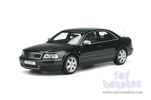 Ottomobile - Audi S8 (D2) 4.2 V8 (2001, 1/18 scale resin model car, Dark Green) OT916