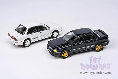 Paragon - Mitsubishi Galant VR-4 LHD (1/64 scale diecast model car, Cosmic Blue) PA55105BU