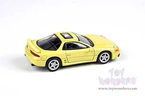 Paragon - Mitsubishi 3000GT GTO (1/64 scale diecast model car, Martinique Yellow Pearl) PA55137YL