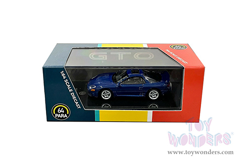 Paragon - Mitsubishi 3000GT GTO (1/64 scale diecast model car, Mariana Blue) PA55138BU