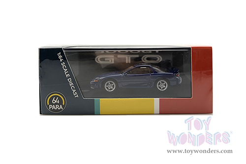 Paragon - Mitsubishi 3000GT GTO (1/64 scale diecast model car, Mariana Blue) PA55138BU