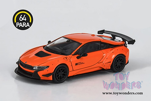 Paragon - BMW i8 Liberty Walk Hardtop (1/64 scale diecast model car, Orange) PA55144OR