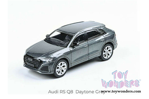 Paragon - Audi RS Q8 LHD Hardtop (1/64 scale diecast model car, Daytona Grey) PA55172GY