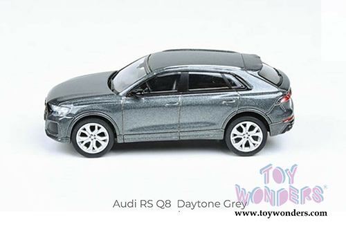 Paragon - Audi RS Q8 LHD Hardtop (1/64 scale diecast model car, Daytona Grey) PA55172GY