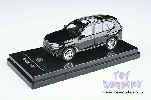 Paragon - BMW X7 LHD Hardtop (2018, 1/64 scale diecast model car, Black) PA55191BK