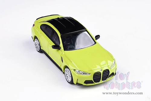 Paragon - BMW M3 (G80) (1/64 scale diecast model car, Sao Paulo Yellow) PA55204YL