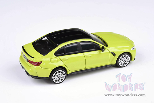 Paragon - BMW M3 (G80) (1/64 scale diecast model car, Sao Paulo Yellow) PA55204YL