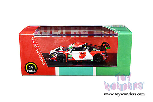 Paragon - Audi R8 LMS #88 WRT Speedstar Daytona 24 Hours (2019)(2019, 1/64 scale diecast model car, Black/Red/White) PA55252